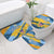 United States Virgin Islands Bathroom Set with Blue Yellow Eagle Design and Government Seal - Wonder Print Shop