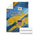 United States Virgin Islands Blanket with Blue Yellow Eagle Design and Government Seal - Wonder Print Shop
