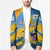 United States Virgin Islands Blazer with Blue Yellow Eagle Design and Government Seal - Wonder Print Shop