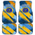 United States Virgin Islands Car Mats with Blue Yellow Eagle Design and Government Seal - Wonder Print Shop