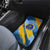United States Virgin Islands Car Mats with Blue Yellow Eagle Design and Government Seal - Wonder Print Shop