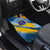 United States Virgin Islands Car Mats with Blue Yellow Eagle Design and Government Seal - Wonder Print Shop