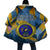 United States Virgin Islands Cloak with Blue Yellow Eagle Design and Government Seal - Wonder Print Shop