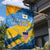 United States Virgin Islands Garden Flag with Blue Yellow Eagle Design and Government Seal - Wonder Print Shop