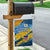 United States Virgin Islands Garden Flag with Blue Yellow Eagle Design and Government Seal - Wonder Print Shop