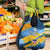 United States Virgin Islands Grocery Bag with Blue Yellow Eagle Design and Government Seal - Wonder Print Shop