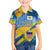 United States Virgin Islands Hawaiian Shirt with Blue Yellow Eagle Design and Government Seal - Wonder Print Shop