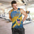 United States Virgin Islands Men Tank Top with Blue Yellow Eagle Design and Government Seal - Wonder Print Shop