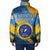 United States Virgin Islands Padded Jacket with Blue Yellow Eagle Design and Government Seal - Wonder Print Shop