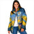 United States Virgin Islands Padded Jacket with Blue Yellow Eagle Design and Government Seal - Wonder Print Shop