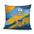 United States Virgin Islands Pillow Cover with Blue Yellow Eagle Design and Government Seal - Wonder Print Shop