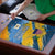 United States Virgin Islands Puzzle with Blue Yellow Eagle Design and Government Seal - Wonder Print Shop