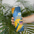 United States Virgin Islands Skinny Tumbler with Blue Yellow Eagle Design and Government Seal - Wonder Print Shop