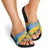 United States Virgin Islands Slide Sandals with Blue Yellow Eagle Design and Government Seal - Wonder Print Shop