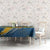 United States Virgin Islands Tablecloth with Blue Yellow Eagle Design and Government Seal - Wonder Print Shop