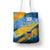 United States Virgin Islands Tote Bag with Blue Yellow Eagle Design and Government Seal - Wonder Print Shop