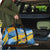 United States Virgin Islands Travel Bag with Blue Yellow Eagle Design and Government Seal - Wonder Print Shop