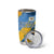 United States Virgin Islands Tumbler Cup with Blue Yellow Eagle Design and Government Seal - Wonder Print Shop
