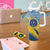 United States Virgin Islands Tumbler With Handle with Blue Yellow Eagle Design and Government Seal - Wonder Print Shop