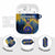 United States Virgin Islands AirPods Case with Blue Yellow Government Seal Design and Bald Eagle - Wonder Print Shop