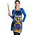 United States Virgin Islands Apron with Blue Yellow Government Seal Design and Bald Eagle - Wonder Print Shop