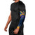 United States Virgin Islands Arm Sleeves with Blue Yellow Government Seal Design and Bald Eagle - Wonder Print Shop