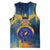 United States Virgin Islands Basketball Jersey with Blue Yellow Government Seal Design and Bald Eagle - Wonder Print Shop