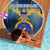 United States Virgin Islands Beach Blanket with Blue Yellow Government Seal Design and Bald Eagle - Wonder Print Shop
