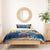 United States Virgin Islands Bedding Set with Blue Yellow Government Seal Design and Bald Eagle - Wonder Print Shop