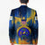 United States Virgin Islands Blazer with Blue Yellow Government Seal Design and Bald Eagle - Wonder Print Shop