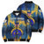 United States Virgin Islands Bomber Puffer Jacket with Blue Yellow Government Seal Design and Bald Eagle - Wonder Print Shop