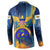 United States Virgin Islands Button Sweatshirt with Blue Yellow Government Seal Design and Bald Eagle - Wonder Print Shop