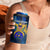 United States Virgin Islands 4 in 1 Can Cooler Tumbler with Blue Yellow Government Seal Design and Bald Eagle - Wonder Print Shop