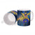 United States Virgin Islands Ceramic Mug with Blue Yellow Government Seal Design and Bald Eagle - Wonder Print Shop