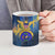 United States Virgin Islands Ceramic Mug with Blue Yellow Government Seal Design and Bald Eagle - Wonder Print Shop