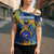 United States Virgin Islands Cross Shoulder Shirt with Blue Yellow Government Seal Design and Bald Eagle - Wonder Print Shop