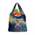 United States Virgin Islands Grocery Bag with Blue Yellow Government Seal Design and Bald Eagle - Wonder Print Shop