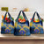 United States Virgin Islands Grocery Bag with Blue Yellow Government Seal Design and Bald Eagle - Wonder Print Shop