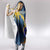 United States Virgin Islands Hooded Blanket with Blue Yellow Government Seal Design and Bald Eagle - Wonder Print Shop