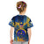 United States Virgin Islands Kid T Shirt with Blue Yellow Government Seal Design and Bald Eagle - Wonder Print Shop