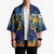 United States Virgin Islands Kimono with Blue Yellow Government Seal Design and Bald Eagle - Wonder Print Shop