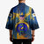 United States Virgin Islands Kimono with Blue Yellow Government Seal Design and Bald Eagle - Wonder Print Shop