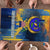 United States Virgin Islands Puzzle with Blue Yellow Government Seal Design and Bald Eagle - Wonder Print Shop