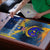 United States Virgin Islands Puzzle with Blue Yellow Government Seal Design and Bald Eagle - Wonder Print Shop