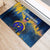 United States Virgin Islands Rubber Doormat with Blue Yellow Government Seal Design and Bald Eagle - Wonder Print Shop