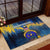 United States Virgin Islands Rubber Doormat with Blue Yellow Government Seal Design and Bald Eagle - Wonder Print Shop