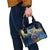 United States Virgin Islands Shoulder Handbag with Blue Yellow Government Seal Design and Bald Eagle - Wonder Print Shop