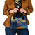 United States Virgin Islands Shoulder Handbag with Blue Yellow Government Seal Design and Bald Eagle - Wonder Print Shop