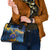 United States Virgin Islands Shoulder Handbag with Blue Yellow Government Seal Design and Bald Eagle - Wonder Print Shop
