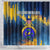 United States Virgin Islands Shower Curtain with Blue Yellow Government Seal Design and Bald Eagle - Wonder Print Shop